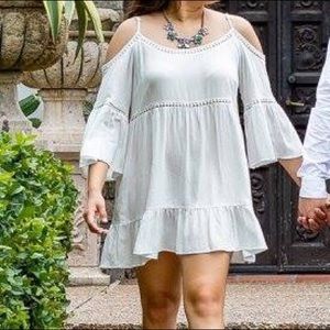 Free falling-mini dress